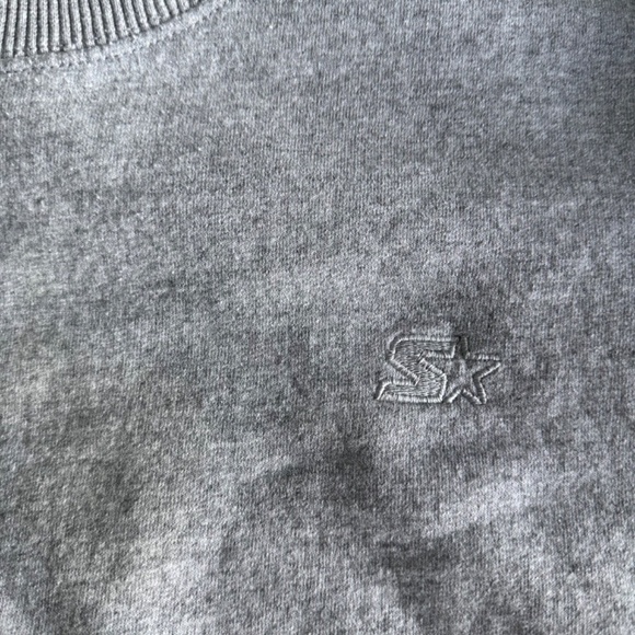 Vintage Starter Grey Sweatshirt Pullover Mens Size XL - Picture 3 of 6